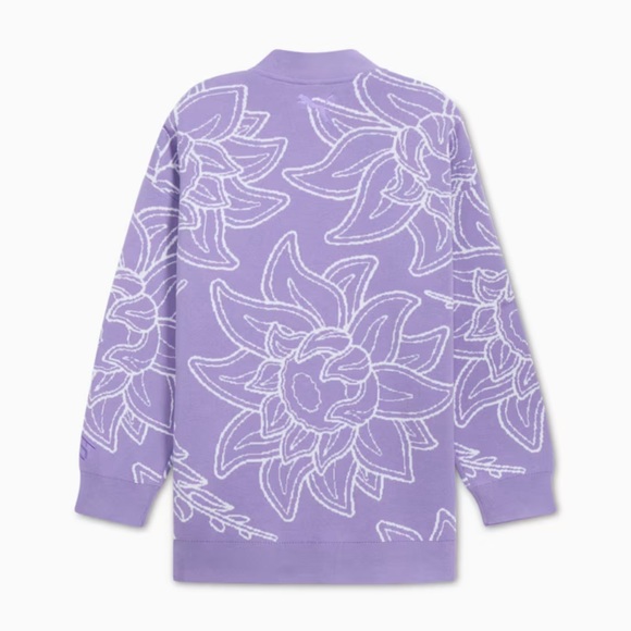 PUMA. STEWIE x CITY OF LOVE Basketball Oversized Cardigan - Picture 8 of 12